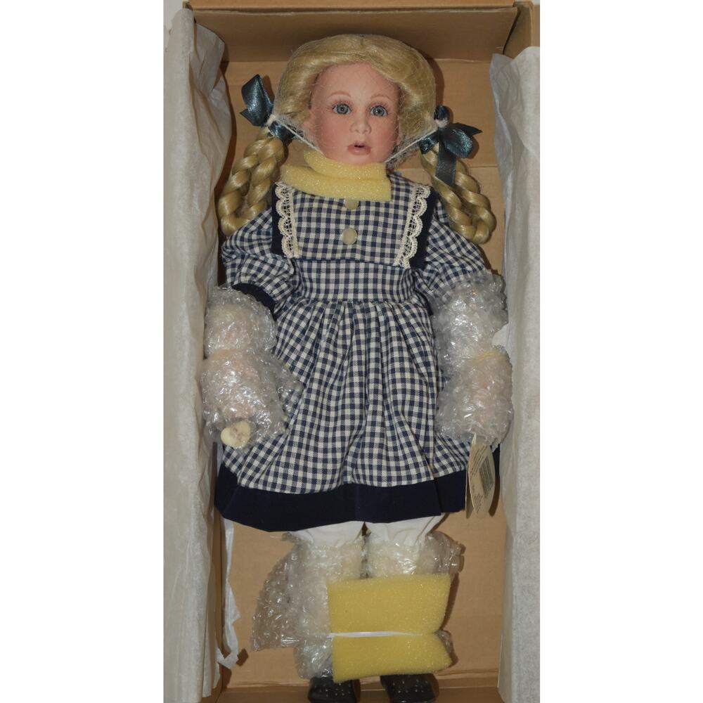 Vintage Ganz Heidi Porcelain Doll Limited Edition 15” NIB w/ COA Handmade